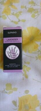 Lavender Essential Oil Box - Purple & BlackNWOT